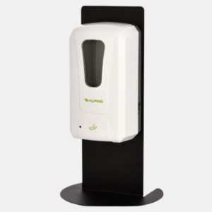 Automatic Hands-free Liquid gel Hand Sanitizer Dispenser With Partition Wall Stand Healthcare Fusion PPE Products