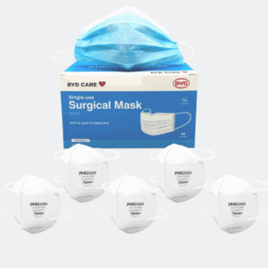 Fusion Double-Up Mask Pack - BYD Level II Single-use Surgical Mask + YOUR CHOICE of N95 or KN95