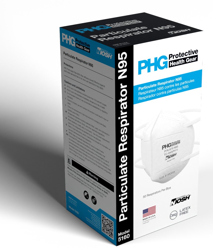 Fusion Healthcare Solutions Delivers Critical PPE Including the PHG N95 Respirator, KN95 Masks, and N-Listed Wipes that Kill Covid, to Help Manage the Spread of the Highly Contagious Omicron